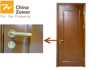 Custom Made Fire Rated Interior Doors / Residential Apartment Solid Wood Internal Fire Doors