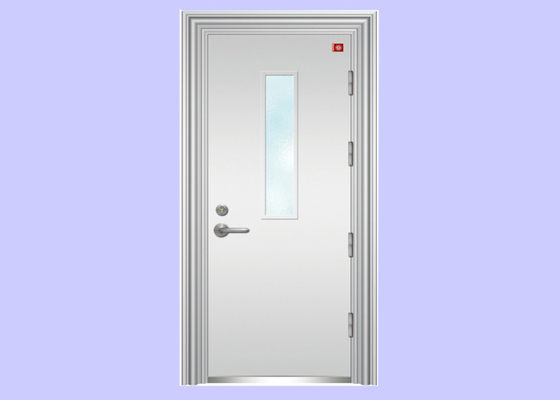 Stainless Steel Hospital Insulated Fire Door 45 Minutes UL / BS Standard