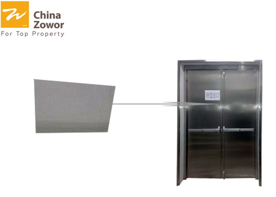 BS476 Tested Double Swing 120 mins Rated 304 SUS Fire Rated Doors For Commercial Buildings